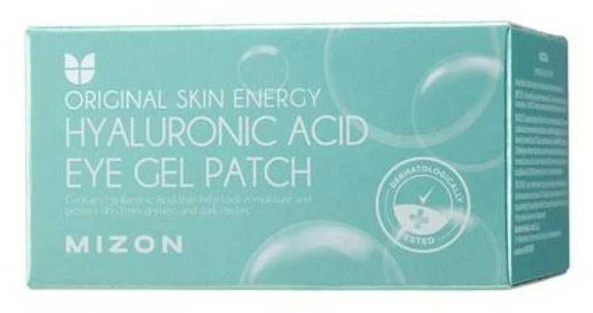 Hidrogelio paakių pagalvėlės su hialurono rūgštimi Mizon Hyaluronic Acid Eye Gel Patch, 60 pagalvėlių