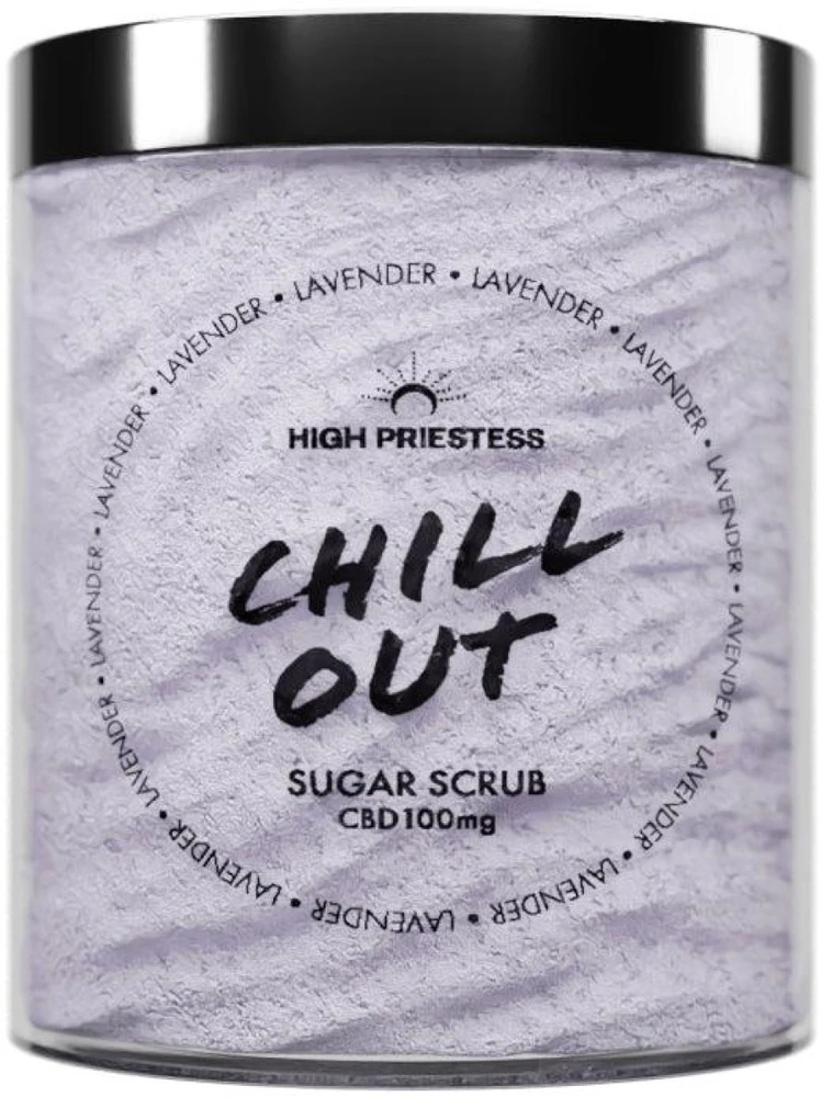 HIGH PRIESTESS Chill Out Sugar Scrub kūno šveitiklis, 250 g