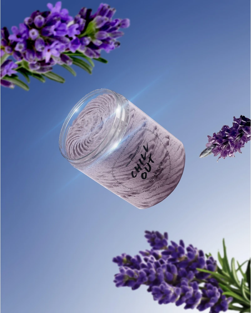 HIGH PRIESTESS Chill Out Sugar Scrub kūno šveitiklis, 250 g