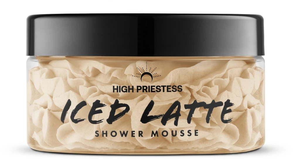 HIGH PRIESTESS Iced Latte Shower Mousse dušo putos, 125 g