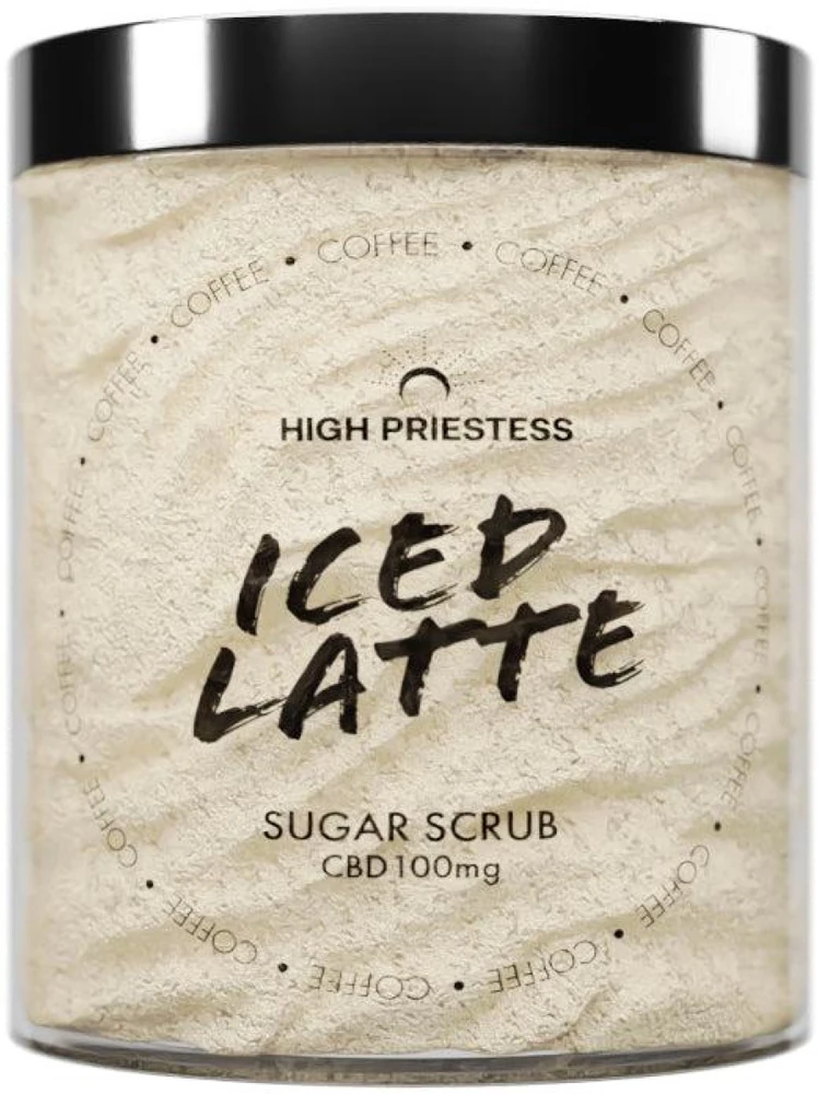 HIGH PRIESTESS Iced Latte Sugar Scrub kūno šveitiklis, 250 g