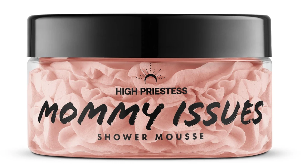 HIGH PRIESTESS Mommy Issues Shower Mousse dušo putos, 125 g