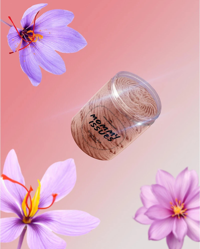 HIGH PRIESTESS Mommy Issues Sugar Scrub kūno šveitiklis, 250 g