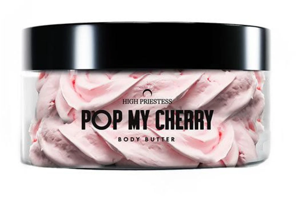 HIGH PRIESTESS Pop My Cherry Body Butter kūno sviestas, 100 g