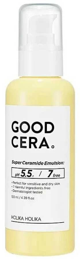 Holika Holika Emulsija sausai ir jautriai odai Good Cera (Super Ceramide Emulsion) 130 ml
