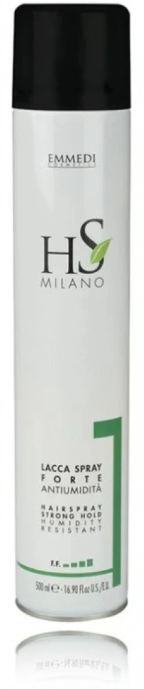 EMMEDI HS MILANO 1 STRONG HOLD plaukų lakas, 500 ml