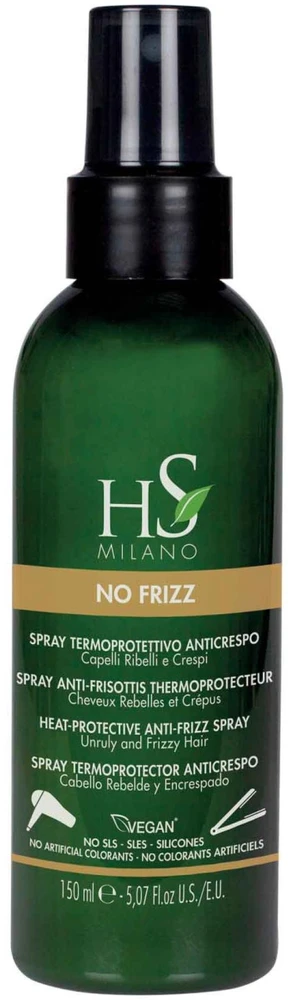HS MILANO NO FRIZZ HEAT-PROTECTIVE plaukų purškiklis, 150 ml