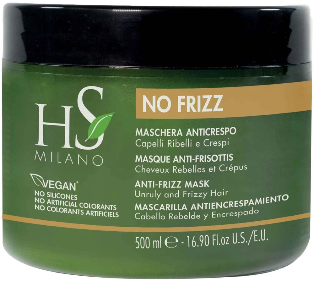 HS MILANO NO FRIZZ plaukų kaukė, 500 ml