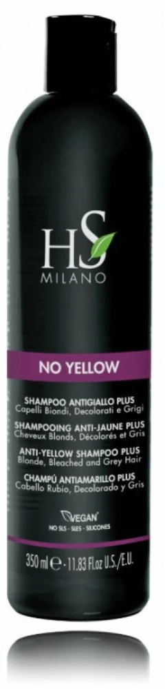 HS MILANO NO Geltonas PLUS plaukų šampūnas, 350 ml