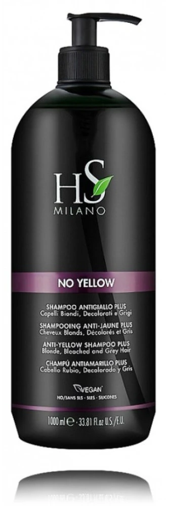 HS MILANO NO Geltonas PLUS plaukų šampūnas, 1000 ml