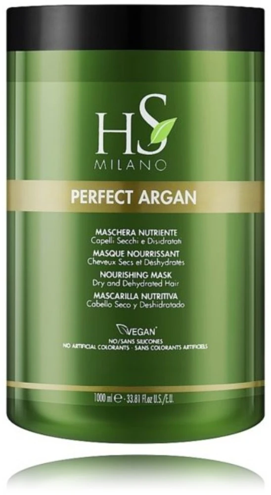 HS MILANO PERFECT ARGAN NOURISHING plaukų kaukė, 1000 ml