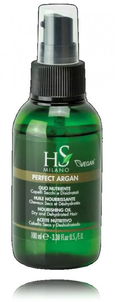 HS MILANO PERFECT ARGAN NOURISHING plaukų aliejus, 100 ml