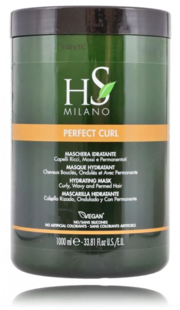 HS MILANO PERFECT CURL HYDRATING plaukų kaukė, 1000 ml