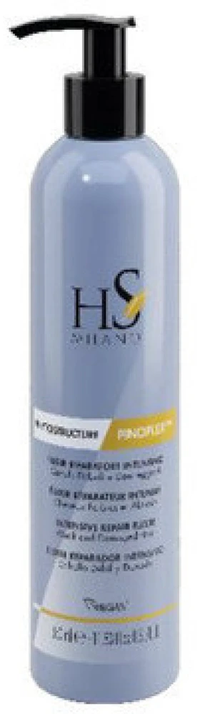 HS MILANO Phytostructure Intensive Repair Eliksyras atkuriantis plaukų eliksyras silpniems, lūžinėjantiems ir pažeistiems plaukams, 350 ml
