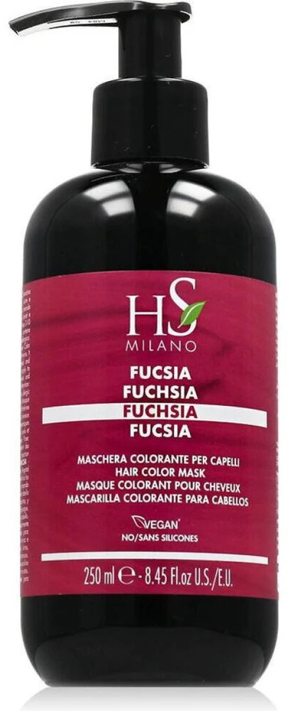 HS MILANO Hair Color Mask dažanti kaukė, atspalvis: Fuchsia, 250 ml