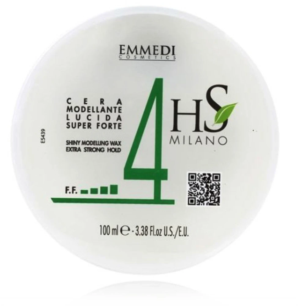 EMMEDI HS MILANO SHINY MODELLING plaukų vaškas, 100 ml