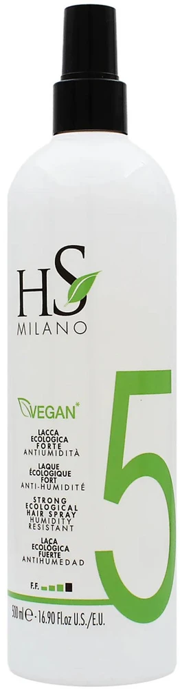 HS Milano Strong Ecological Plaukų lakas neaerozolinis plaukų lakas, 500 ml