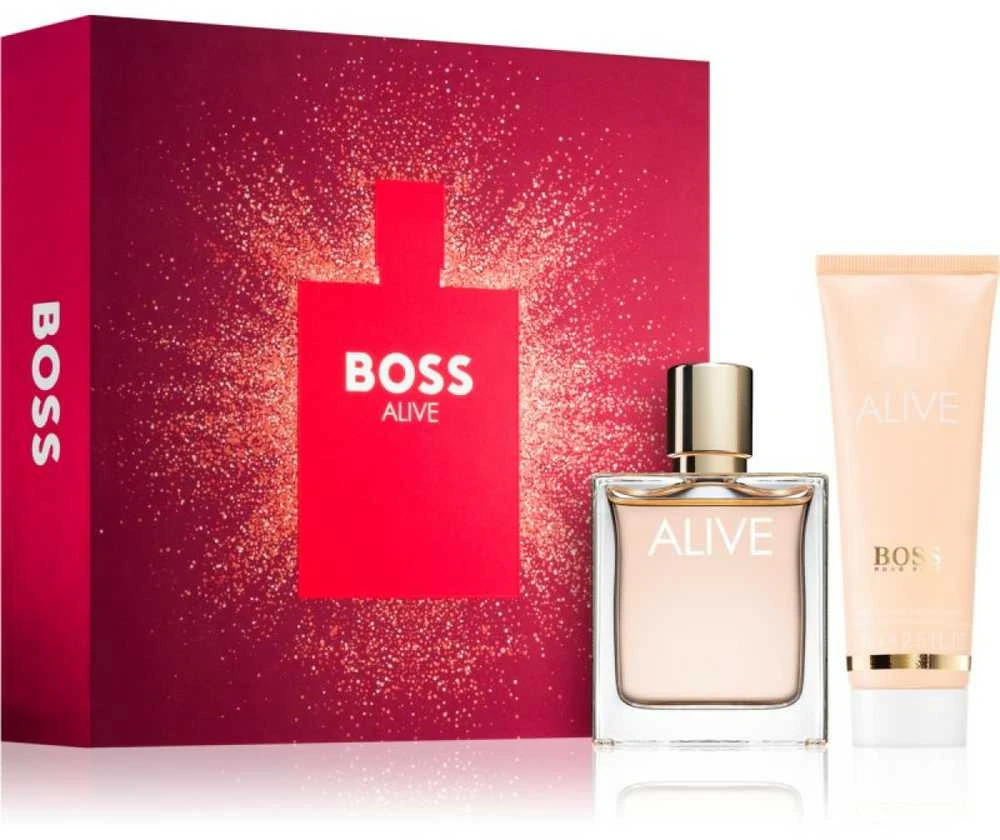 Hugo Boss Alive EDP rinkinys moterims (EDP, 50 ml + kūno losjonas, 75 ml)