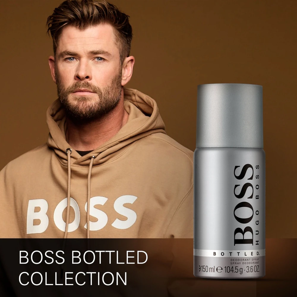 Hugo Boss BOSS Bottled Purškiamas parfumuotas dezodorantas vyrams, 150 ml