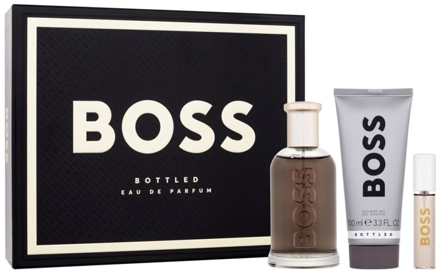 HUGO BOSS Boss Bottled EDP parfumuotas vanduo rinkinys vyrams, 100 ml