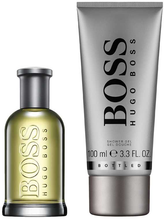 Hugo Boss BOSS Bottled rinkinys vyrams (EDT, 50 ml + dušo želė, 100 ml)
