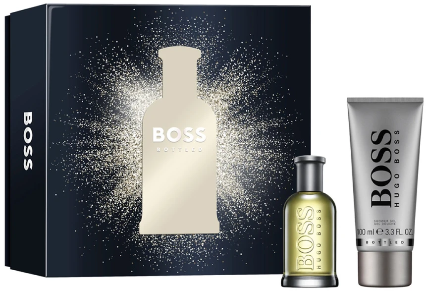 Hugo Boss BOSS Bottled rinkinys vyrams (EDT, 50 ml + dušo želė, 100 ml)