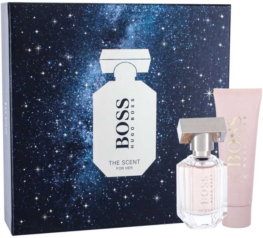 HUGO BOSS Boss The Scent EDP rinkinys moterims (EDP, 30 ml + kūno losjonas, 50 ml)