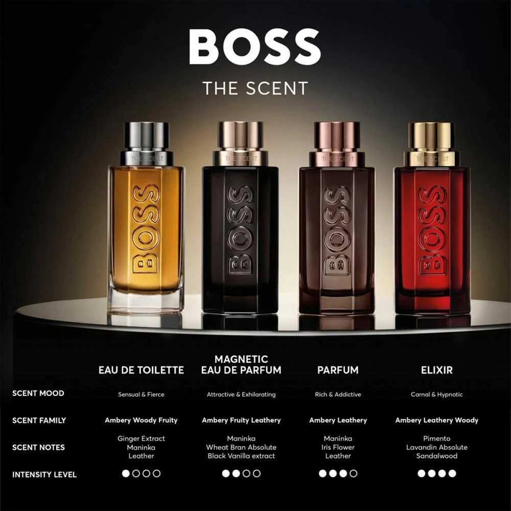 Kvepalai vyrams HUGO BOSS Boss The Scent EDT, 50 ml