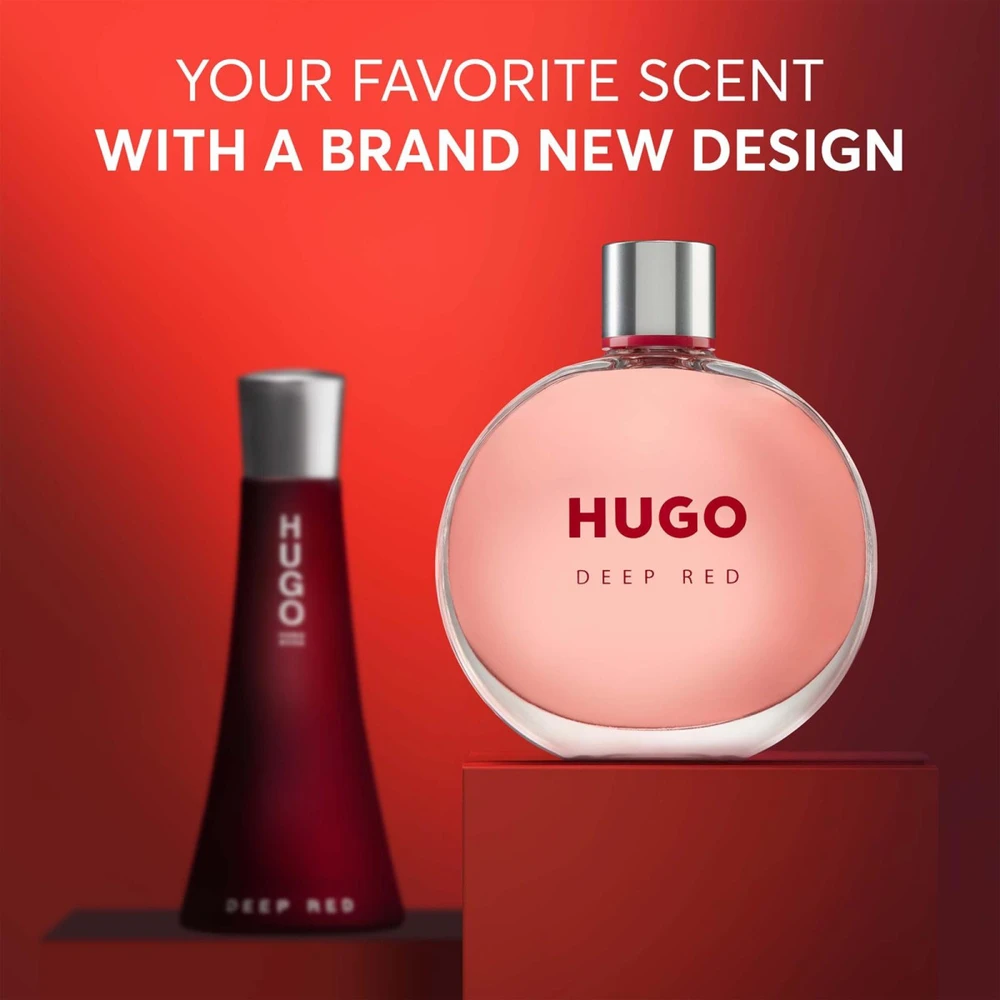 Hugo Boss HUGO Deep Raudona EDP parfumuotas vanduo moterims, 75 ml