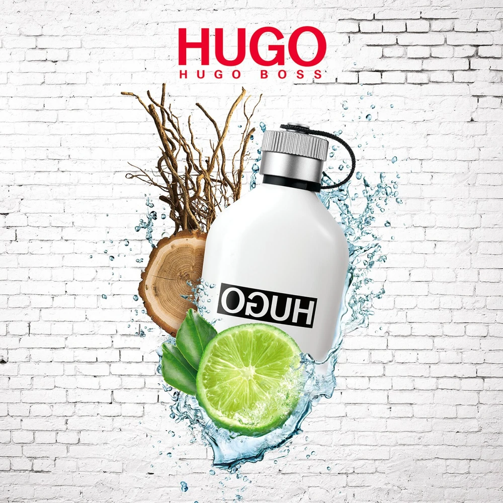 Hugo Boss HUGO Reversed EDT tualetinis vanduo vyrams, 75 ml