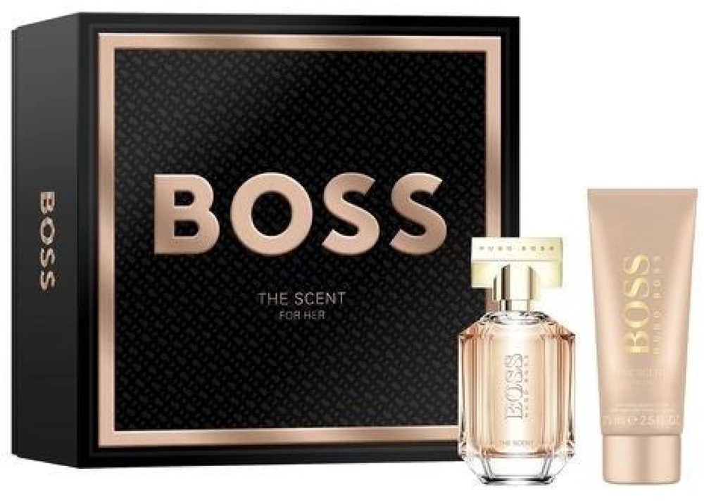 Hugo Boss The Scent For Her rinkinys moterims (EDP, 50 ml + kūno losjonas, 75 ml)