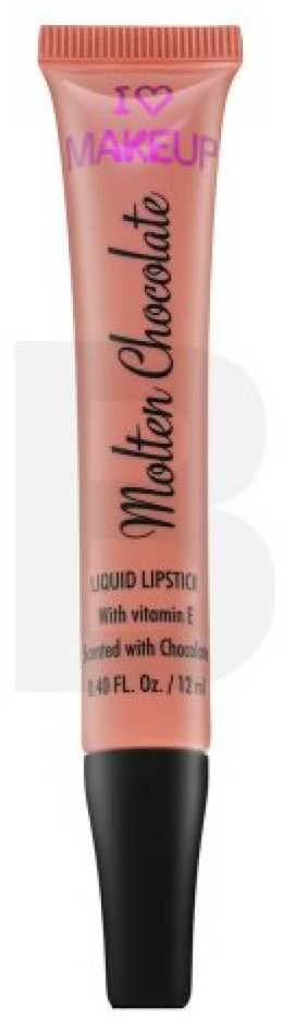Makeup Revolution I Heart Revolution Molten Chocolate - Skysti lūpų dažai, 12 ml. Spalva: Salted Caramel