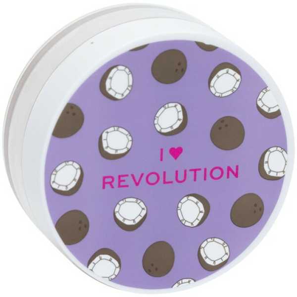 Makeup revolution „I Heart Revolution“ kokoso birūs fiksuojamieji milteliai, 22 g