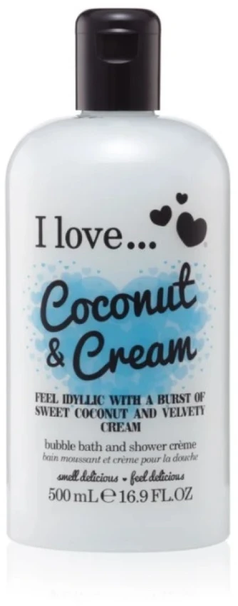 I Love Bath & Shower Creme, 500 ml
