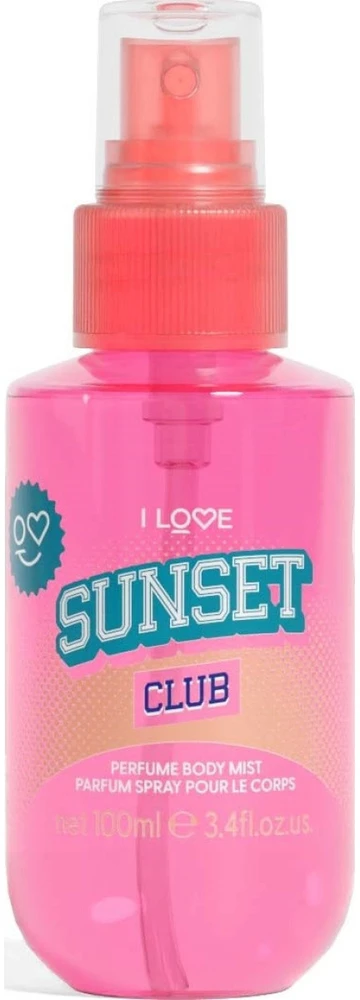 I Love Sunset Club kvapnusis purškiklis moterims, 100 ml
