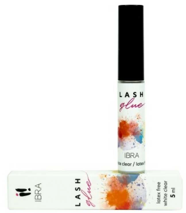 Ibra Lash Glue Baltas, 5 ml