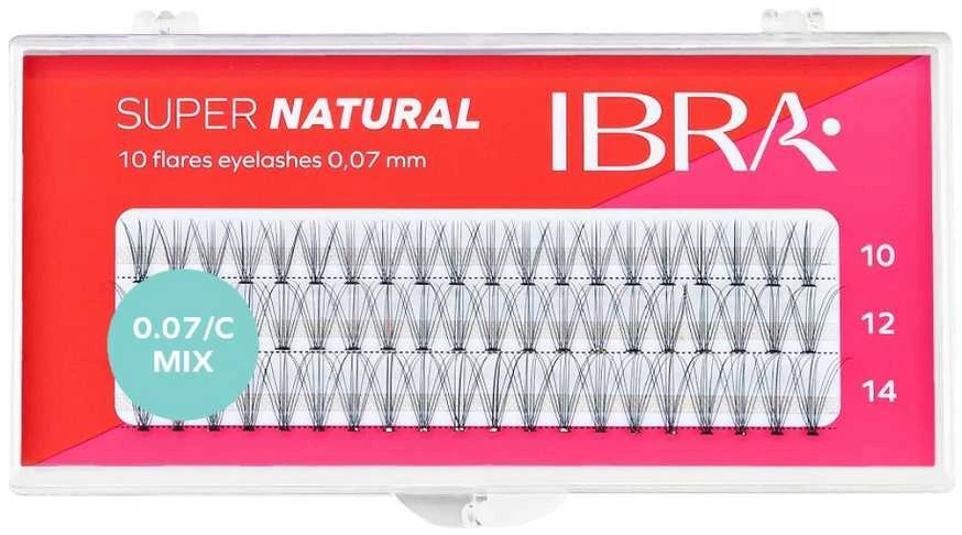 Ibra Super Naturals Juodas Blakstienų kuokšteliai