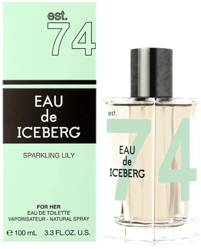 Iceberg Eau de Iceberg Sparkling Lily EDT tualetinis vanduo moterims, 100 ml