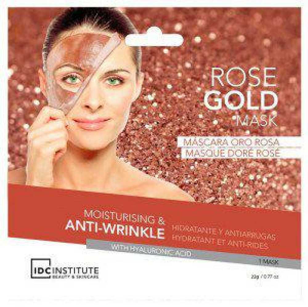 Idc Institute Idc Rose Gold drėkinamoji kaukė nuo raukšlių