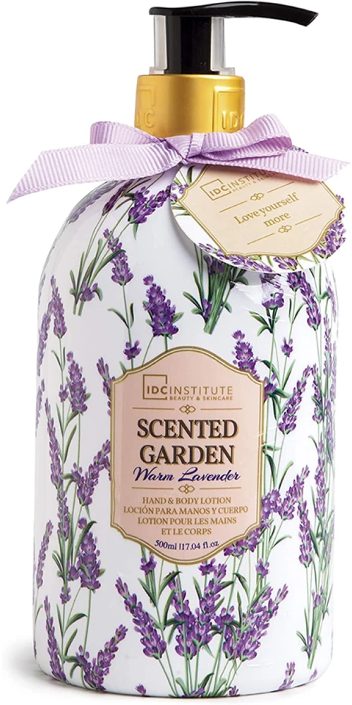 Aquarius IDC INSTITUTE Scented Garden drėkinamasis rankų ir kūno losjonas Lavender, 500 ml
