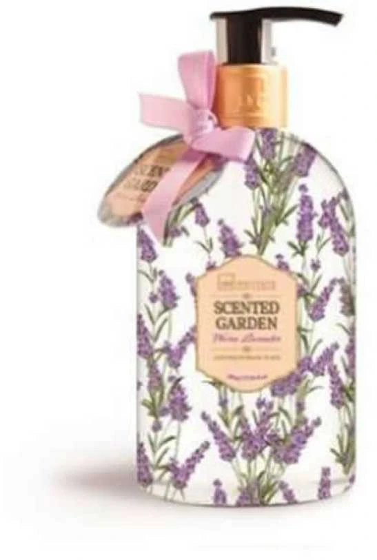Aquarius IDC INSTITUTE Scented Garden drėkinamasis rankų ir kūno losjonas Lavender, 500 ml