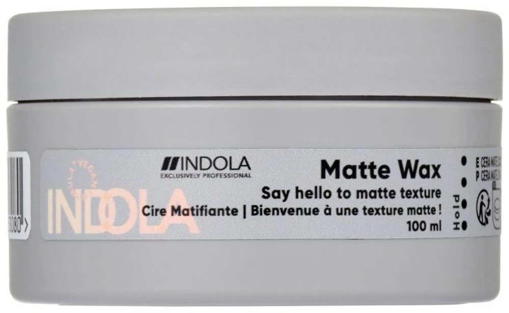 Indola Matte Wax matinis plaukų formavimo vaškas, 100 ml