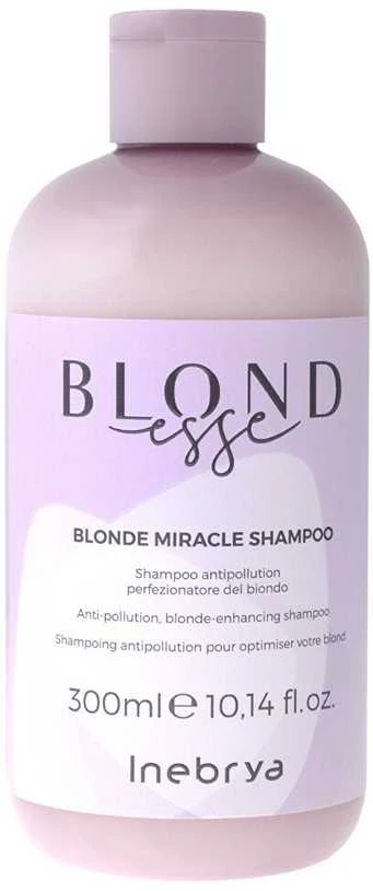Inebrya Blondesse Skirtas šviesiems plaukams Miracle Šampūnas šampūnas šviesiems plaukams, 1000 ml