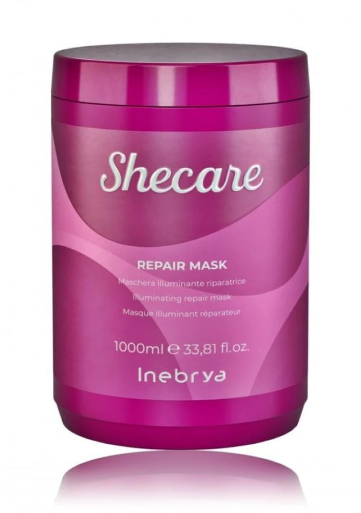 Inebrya SheCare Repair Mask atkuriamoji plaukų kaukė, 1000 ml