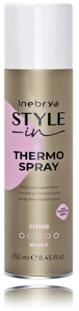 Inebrya Style-In Thermo Purškiklis For Heat Hairstyling purškiama priemonė karštam plaukų formavimui, 250 ml