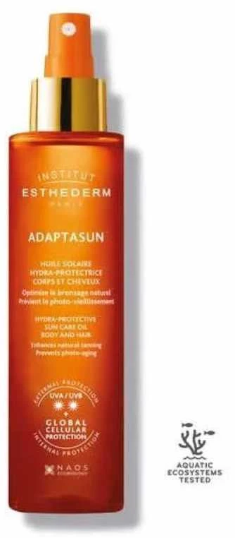 Institut Esthederm Adaptasun Hydra apsauginis nuo saulės aliejus vidutinio purškalo, 150 ml