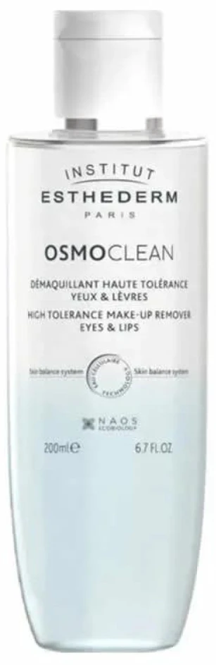 Institut Esthederm Osmoclean Make Up Remover Atsparus vandeniui Eyes An Lips, 200 ml