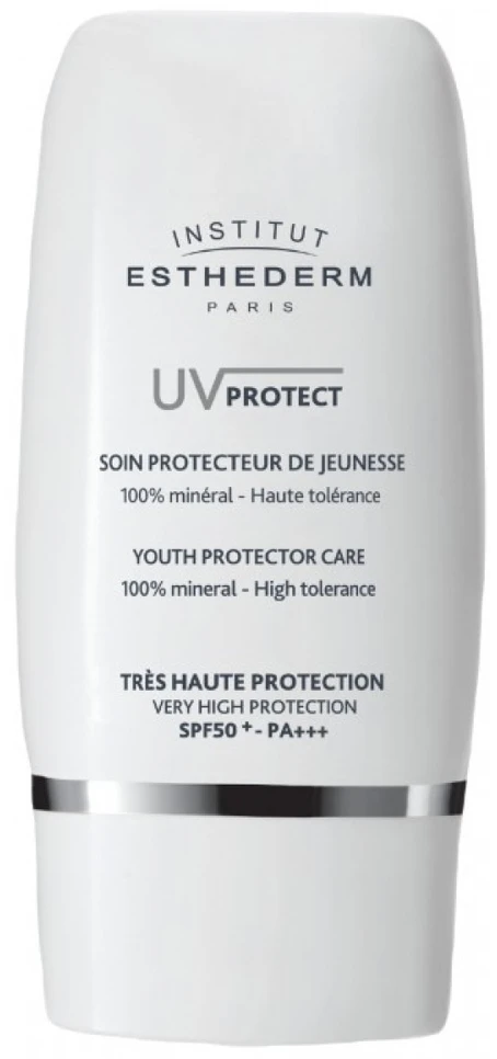 Institut Esthederm UV Protect Youth Protector Care SPF50+ veido kremas nuo saulės, 30 ml