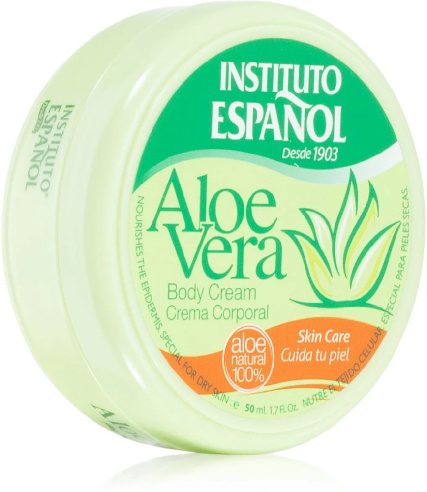 Instituto Español Aloe Vera Body Kreminis drėkinantis kūno kremas, 50 ml