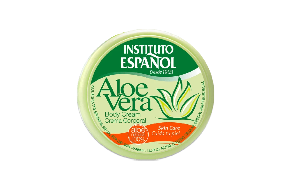 Instituto Español Aloe Vera Body Kreminis drėkinantis kūno kremas, 400 ml